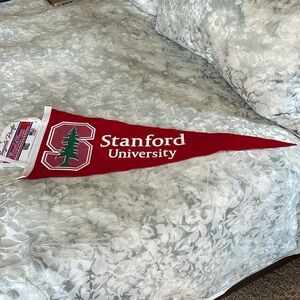 STANFORD Wall Pennant-Full Size NWT